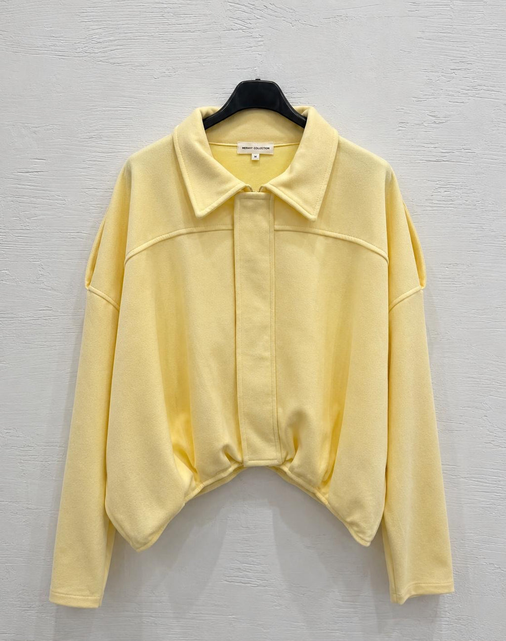 Giacca Leggera Giallo Pastello