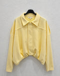 Giacca Leggera Giallo Pastello