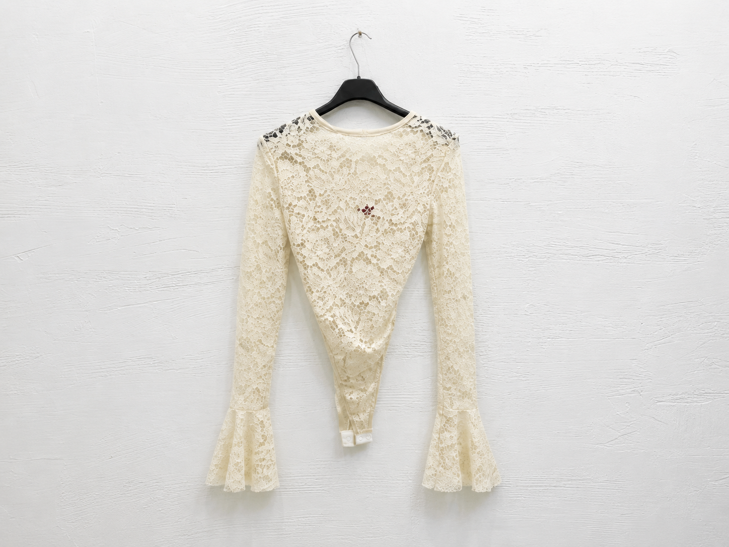 Body in Pizzo Ricamato Avorio