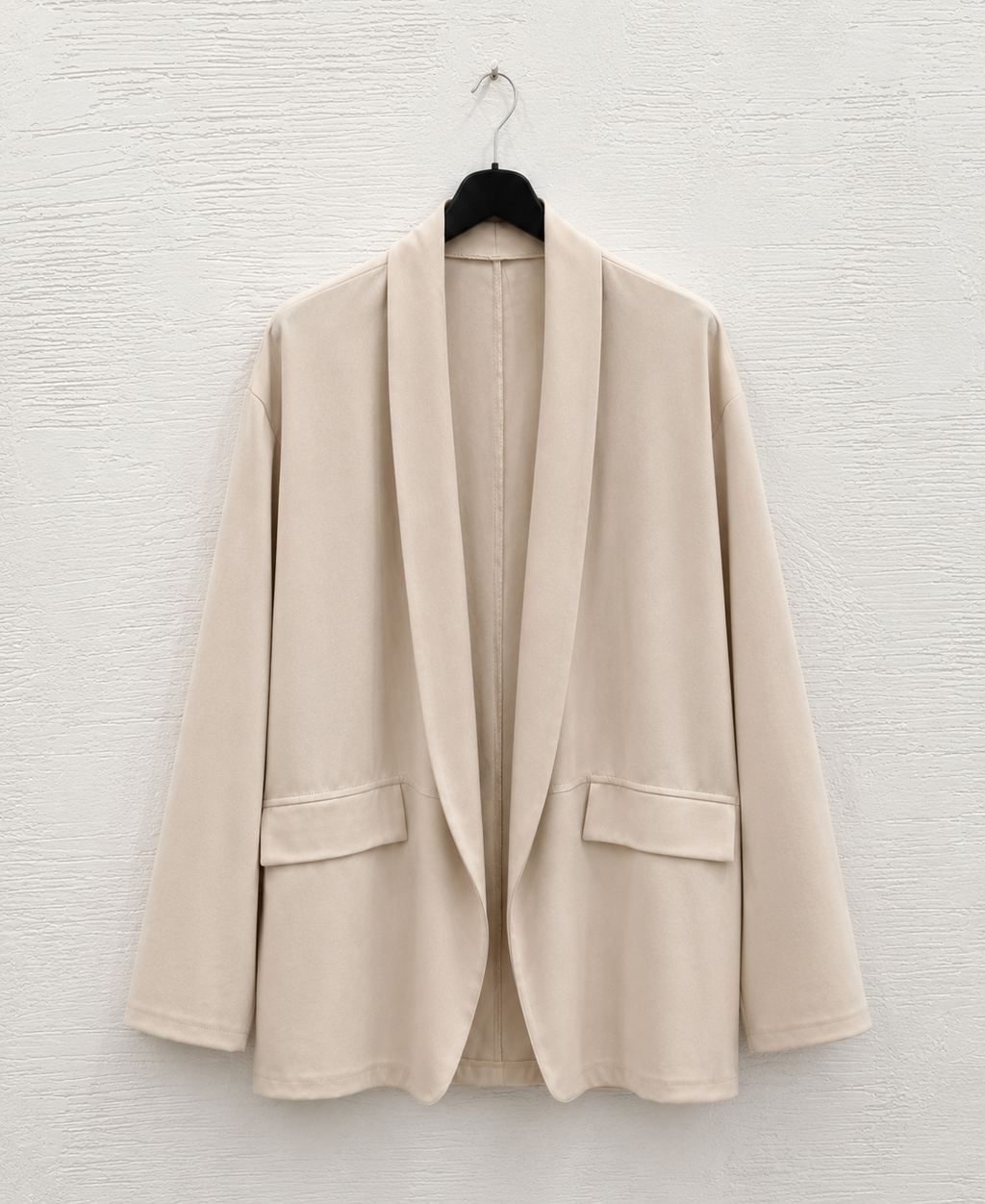 Blazer Aperto Fluido Nude