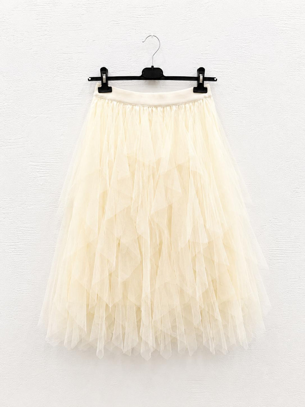 Gonna Midi in Tulle Giallo
