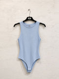 Body a Costine Azzurro Cielo