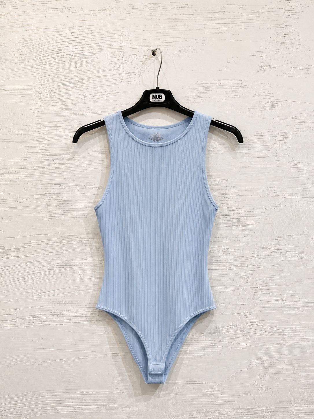 Body a Costine Azzurro Cielo