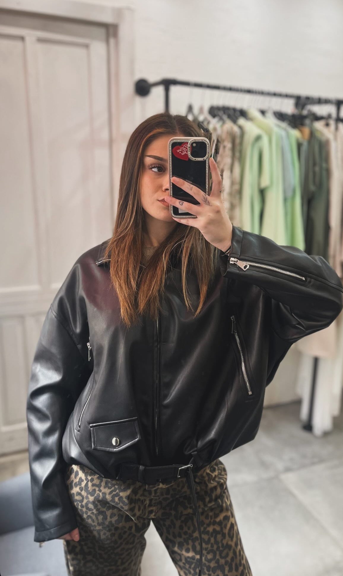 Chiodo Oversize Nero