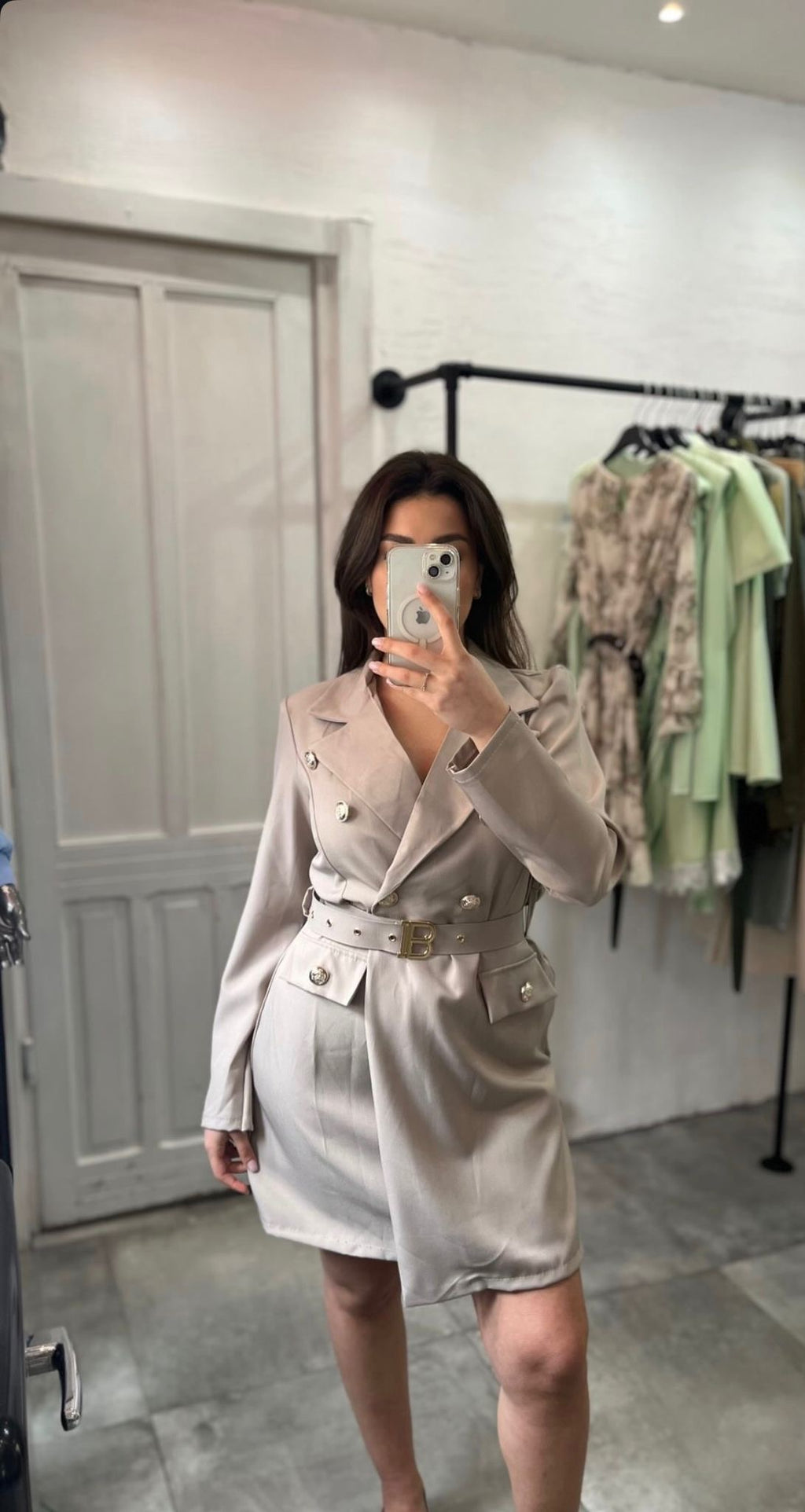 Abito Blazer Beige