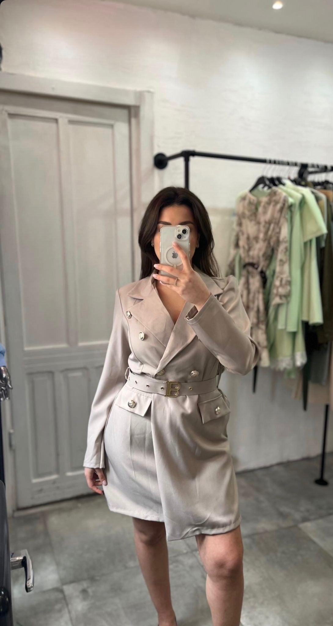 Abito Blazer Beige