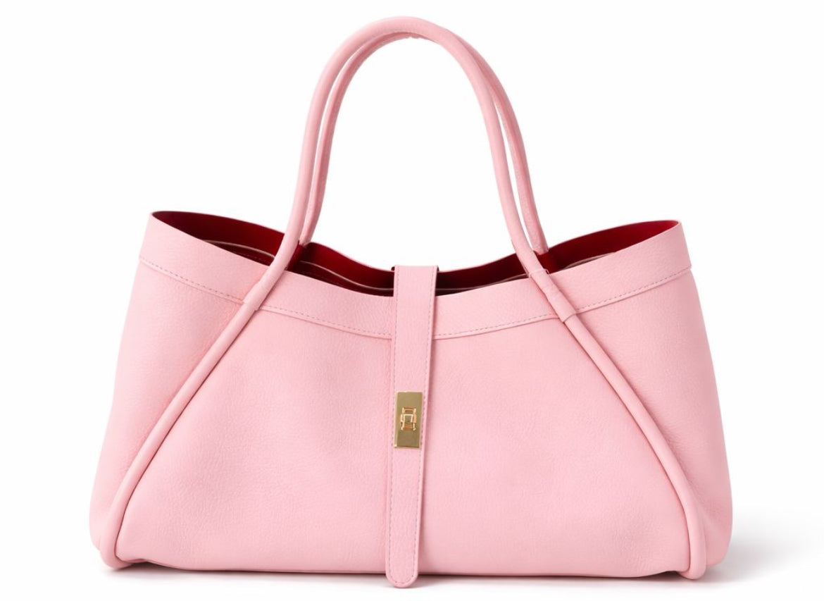 Maxi bag rosa pastello