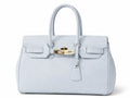 Maxi bag celeste pastello