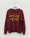 Maglioncino Bordeaux “Anche Meno”