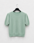 Maglia a Sbuffo Verde Menta