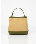 Bag paglia e verde