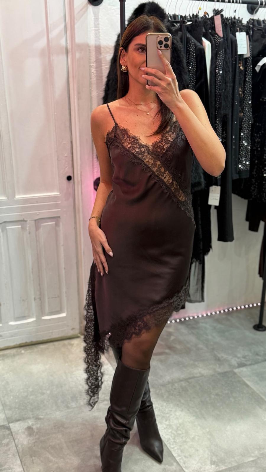 Abito con dettagli in pizzo (taglia unica )