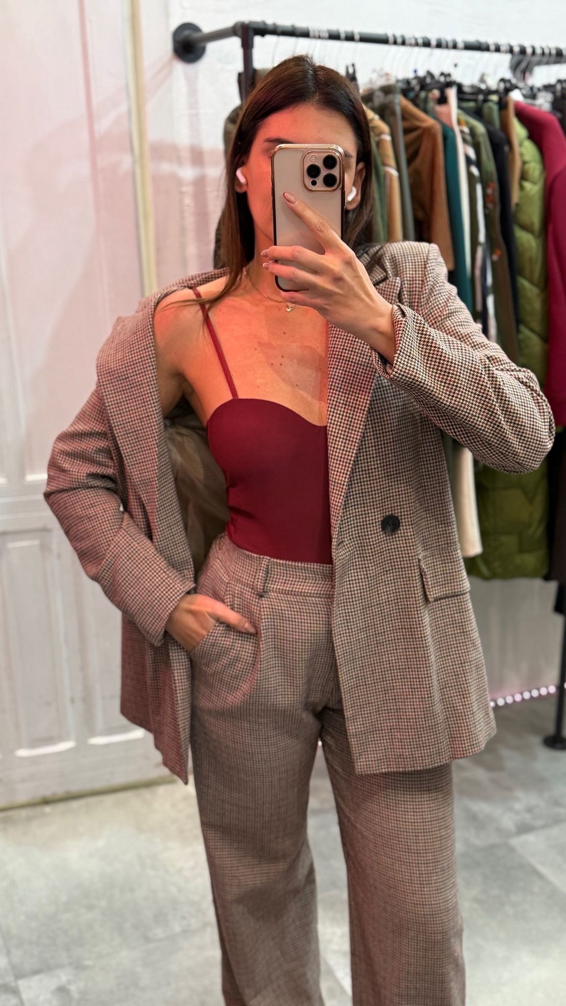 Body bordeaux con coppe (taglia unica )