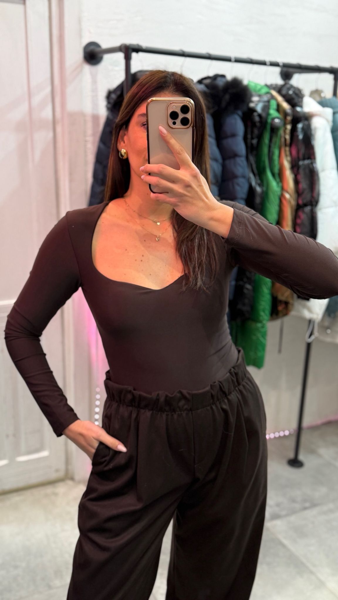 Body con scollo a cuore e coppe imbottite. (taglia unica )