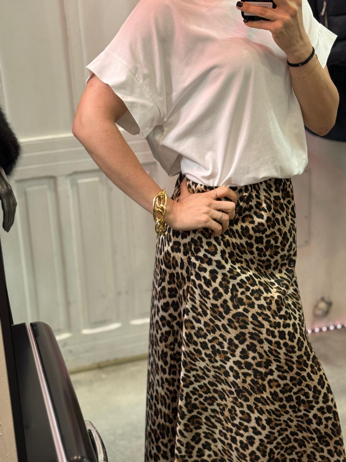 T-shirt Over bianca Taglia Unica