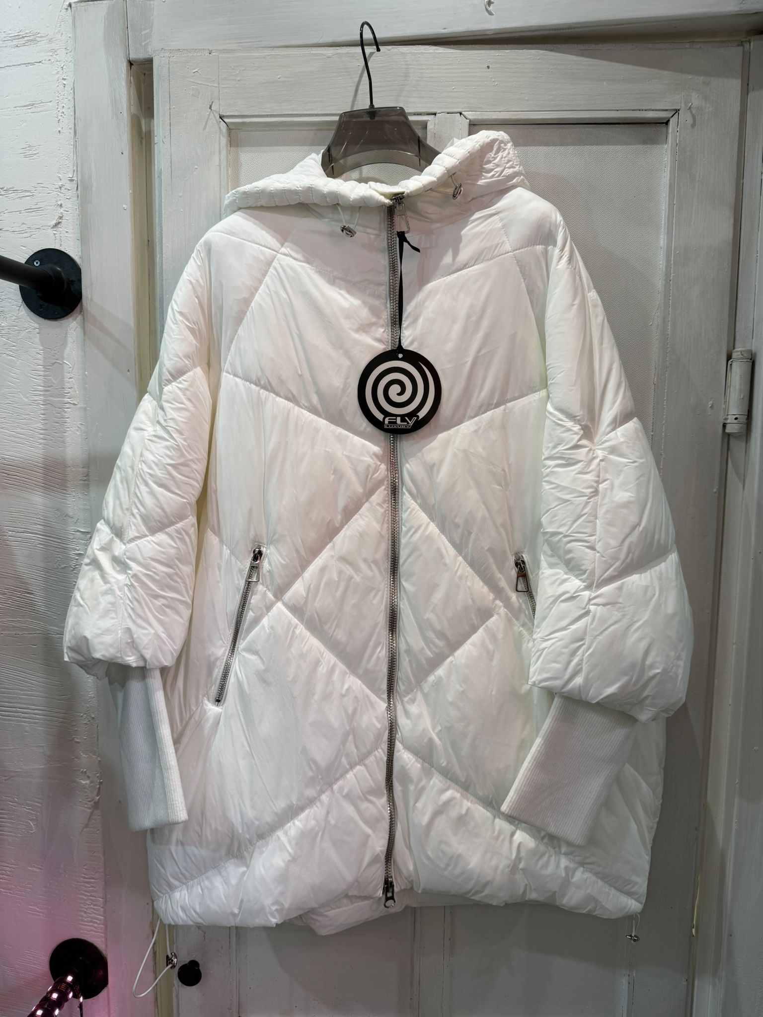 Giubbotto bomber con maniche a calza